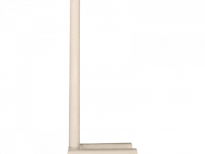 Counter electrode platinized titanium L-shape Gegenelektrode platinierter Titanstab L-Form